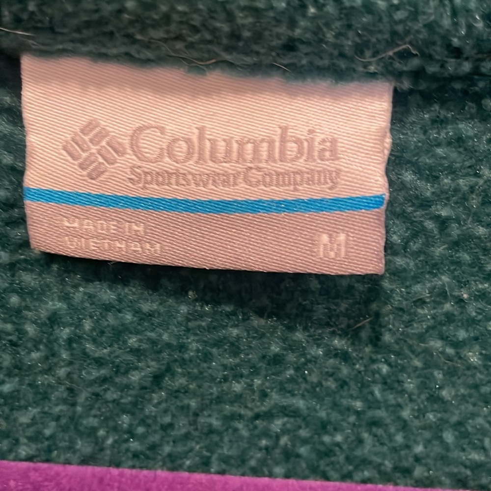 Columbia women’s size M full zip fleece - Picture 2 of 6